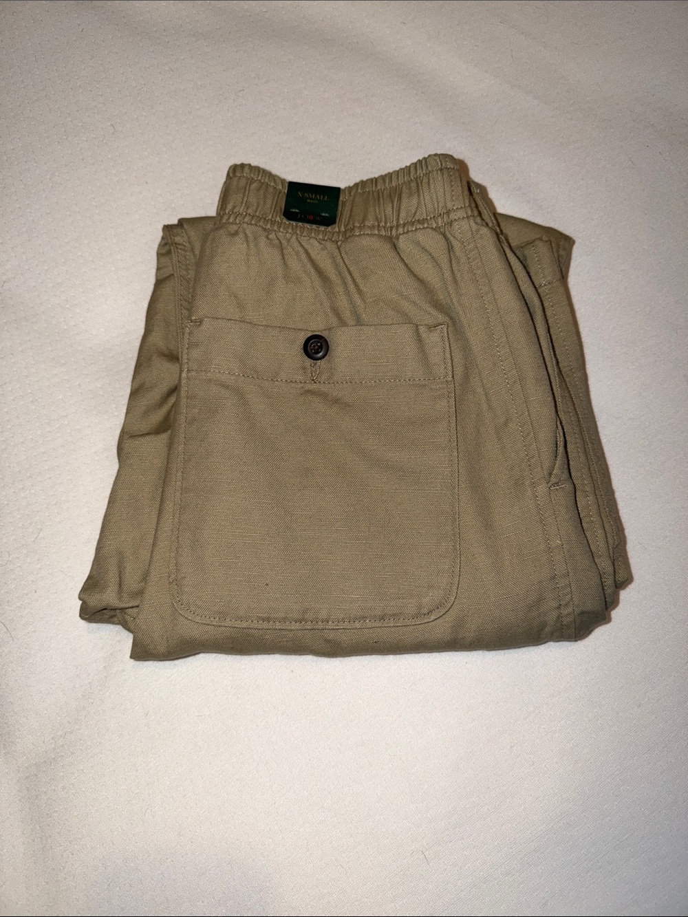 J. Crew Men's Pier Linen Blend Pants - Tan